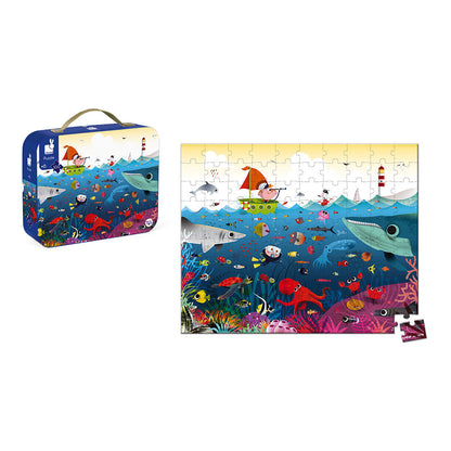 Puzzle Janod Sottomarino 100 pz. 02947 +6 anni