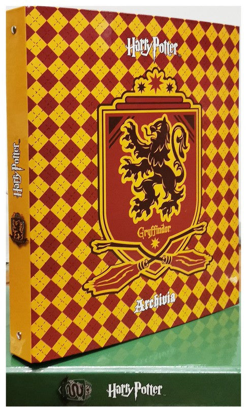 Quaderno ad anelli Harry Potter Grifondoro FSC C104859
