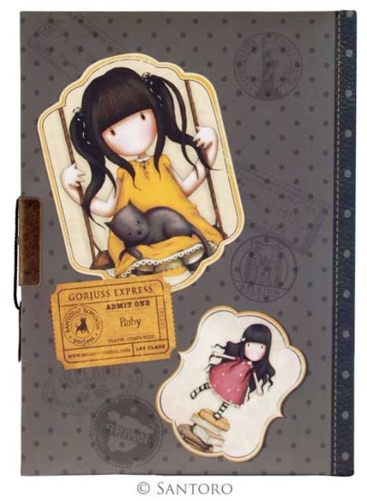 Quaderno Segreto Gorjuss Lockable Journal Ruby - 577GJ05