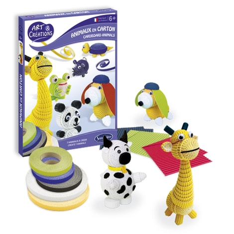 Quilling & Carton "Animali"- 2052 -6-99 anni