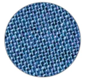 Rotolo in juta, tinta unita Celeste (h)10cm x 9 mt.