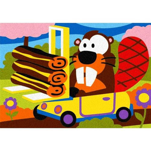 Sabbiarelli Album Gli animali al volante 100AL0542