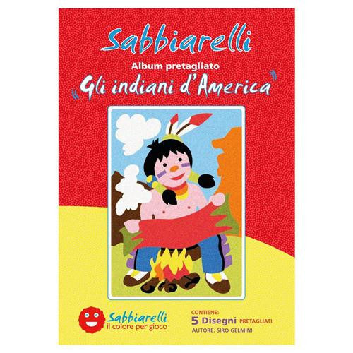 Sabbiarelli Album Gli Indiani d'America 100AL0519