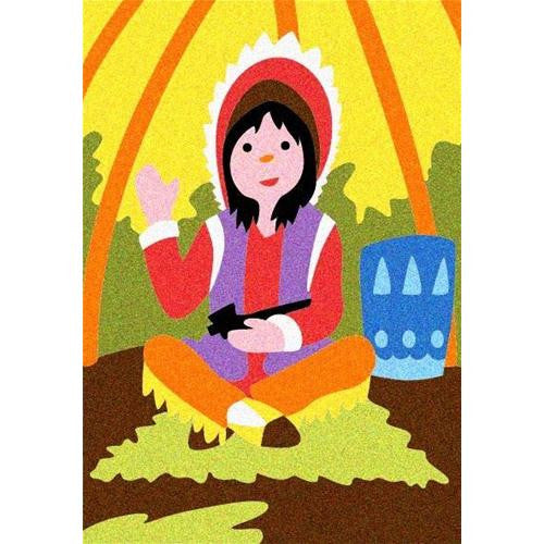 Sabbiarelli Album Gli Indiani d'America 100AL0519