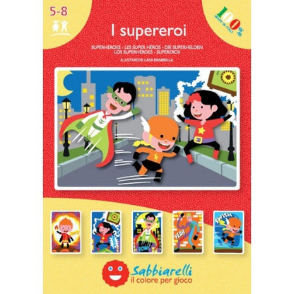 Sabbiarelli Album I supereroi 100AL0561