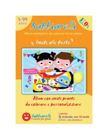 Sabbiarelli Album Inviti alle Feste 100AL0544