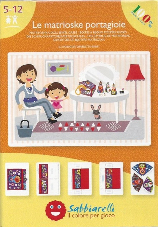 Sabbiarelli Album Le Matrioske Portagioie 100AL0553