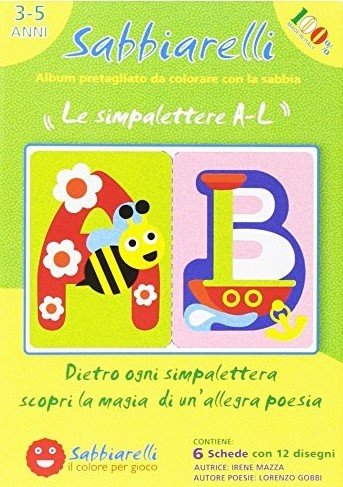 Sabbiarelli Album Le simpalettere A-L 100AL0545
