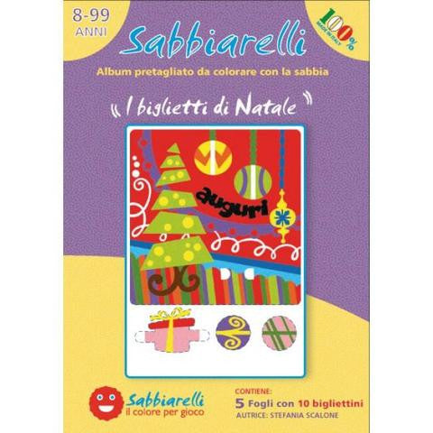 Sabbiarelli Album Papersand I Biglietti di Natale 100AL0527
