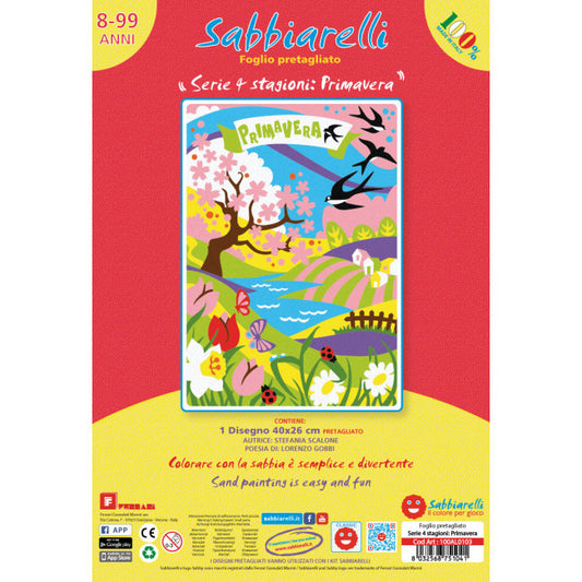 Sabbiarelli Maxi Disegno Serie 4 stagioni - PRIMAVERA 100AL0103