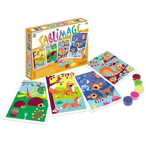 Sablimage "Animali della foresta"- 8801 -(4 - 99 anni)