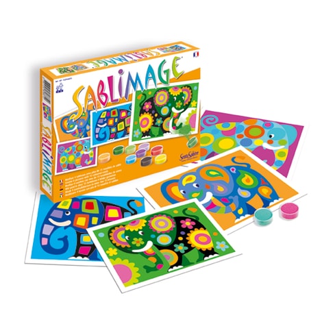 Sablimage "Elefanti"- 897 -(4 - 99 anni)