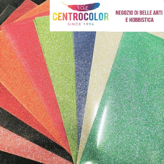 Glitter Vinile Termotrasferibile 21x29,7cm A4