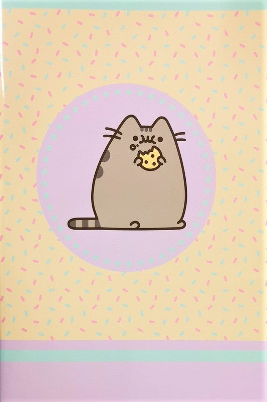 Set 2 quaderni QUADRETTI con bordi Pusheen