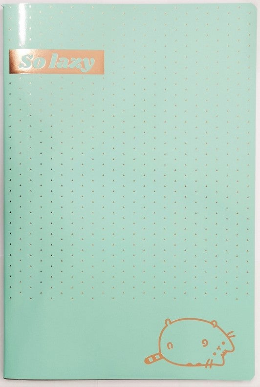 Set 2 quaderni RIGHE Pusheen Sparlkling Gold