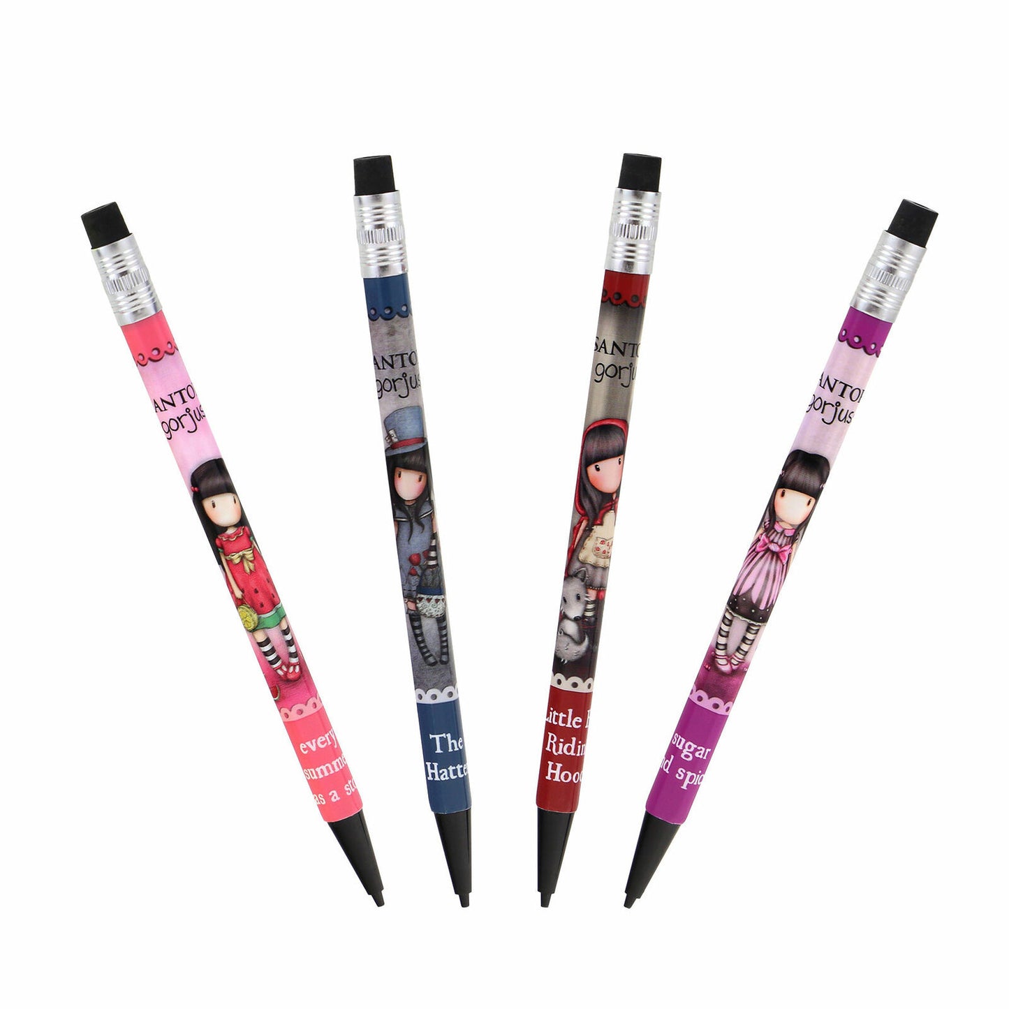 Set 4 Matite meccaniche portamina Gorjuss Mechanical Pencil 580GJ02