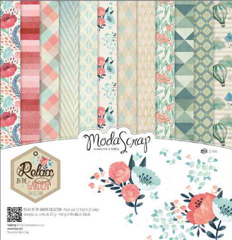 SET CARTA MS RELAX IN THE GARDEN 30x30 cf.12 fg. (MSA30BRIG)