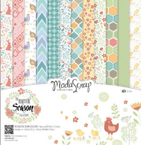 SET CARTA MS THE BEAUTIFUL SEASON 30x30 cf.12 fg. (MSA30BBS)