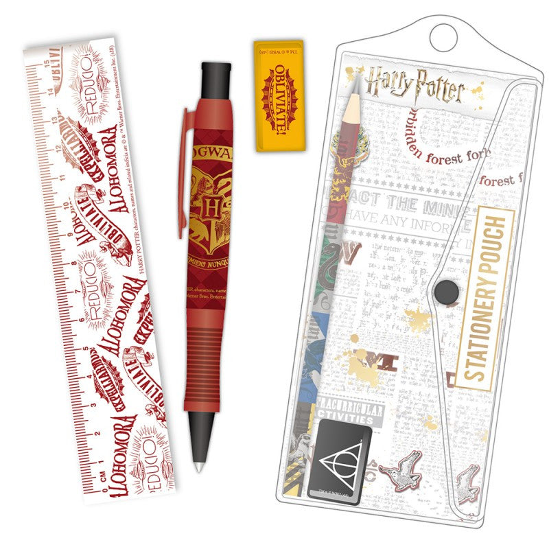 Set di Cancelleria Harry Potter SLHP001 Stationery Pouch