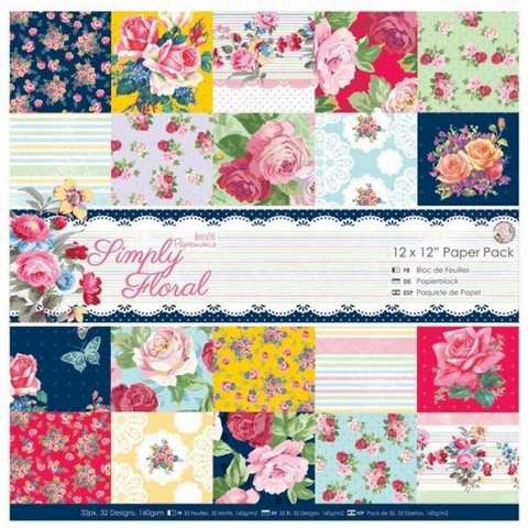 Simply Floral PMA160183 30x30cm (12"x12")