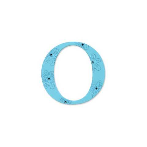 Sizzix Bigz Alphabet Uppercase Die - Sassy Serif Letter "O"654730