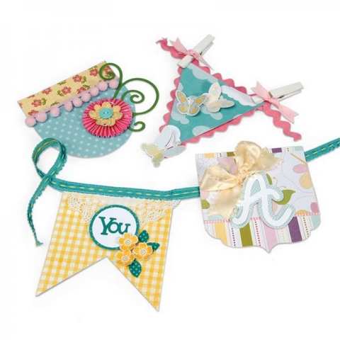Sizzix Bigz Pro Die - Banners, Jumbo 657674