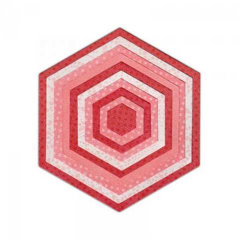 Sizzix Framelits Die Set 10PK - Hexagons658609