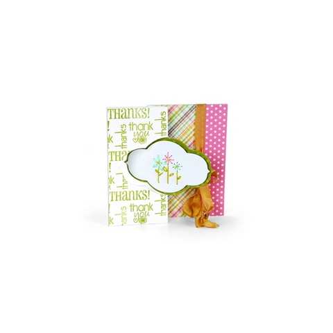 Sizzix Movers & Shapers L Die - Card, Decorative Flip-its  658839