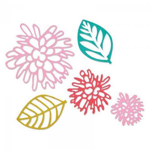 Sizzix Thinlits Die Set 5PK - Olivia661167