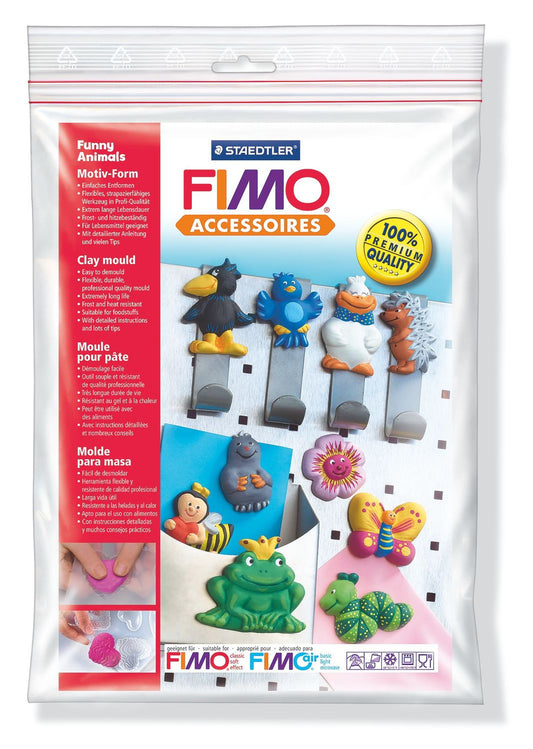 Stampo da colaggio FIMO Animali Simpatici 874209