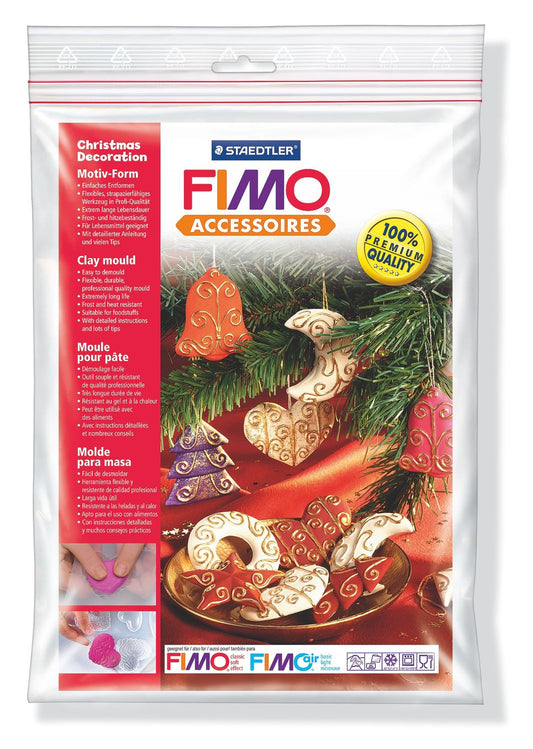 Stampo da colaggio FIMO Christmas decorazioni 874235