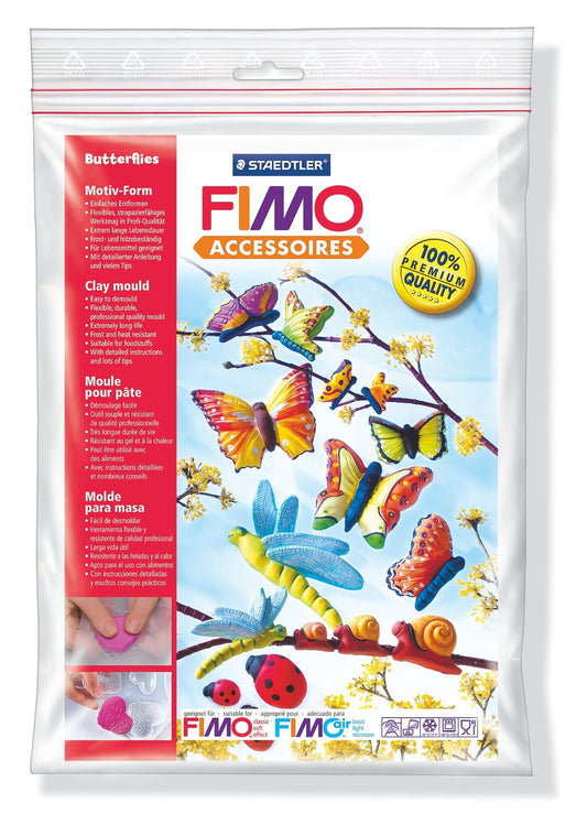 Stampo da colaggio FIMO Farfalle 874221