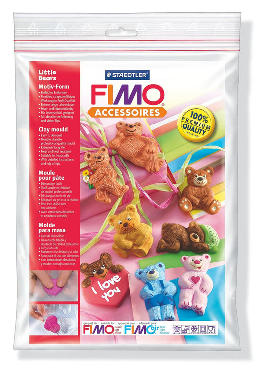 Stampo da colaggio FIMO Piccoli Orsacchiotti 874203