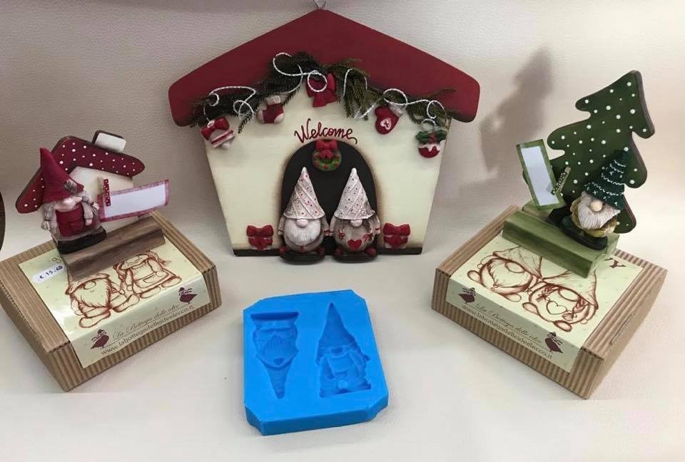 Stampo Gnomi SLIM in silicone