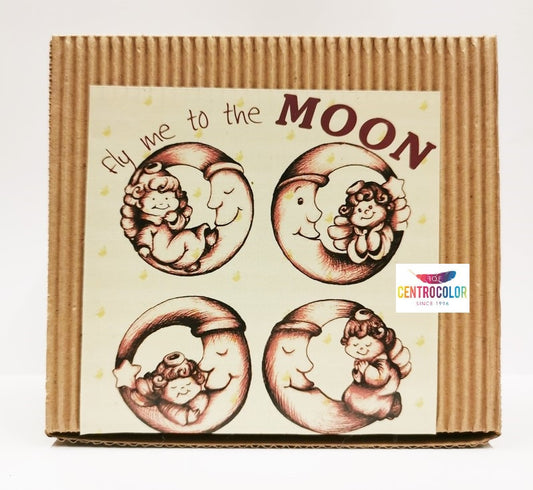 Stampo in silicone FLY TO THE MOON