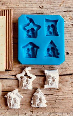 Stampo in silicone A BETLEMME Piccoli Presepi