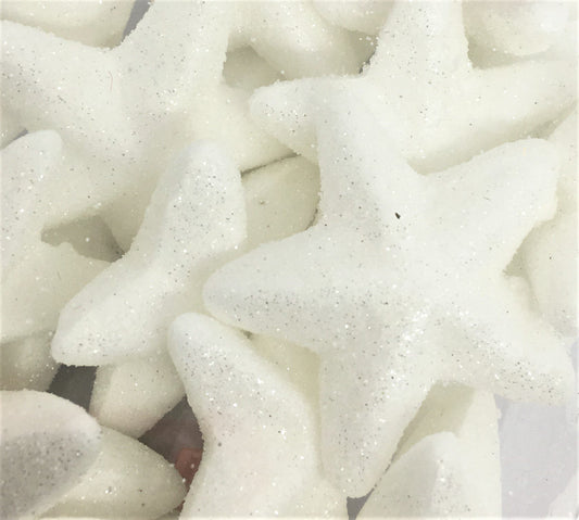 Stelle decorative di ovatta - Diametro 5 cm - 93DEC106-5