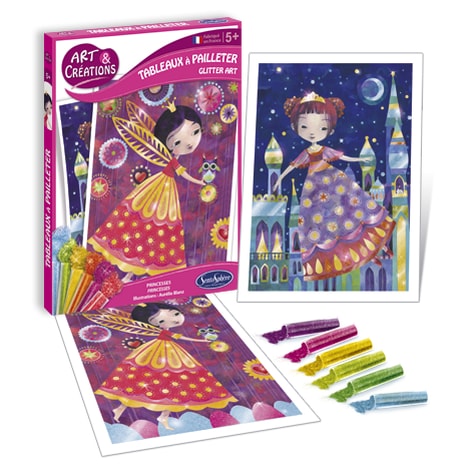 Tableaux à Pailleter "Principesse"- 2073 -5- 99 anni