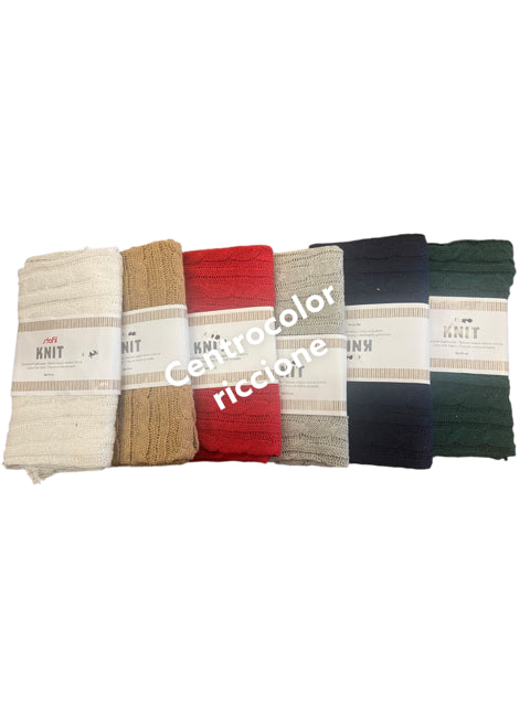 Tessuto maglia motivo treccia 40x70