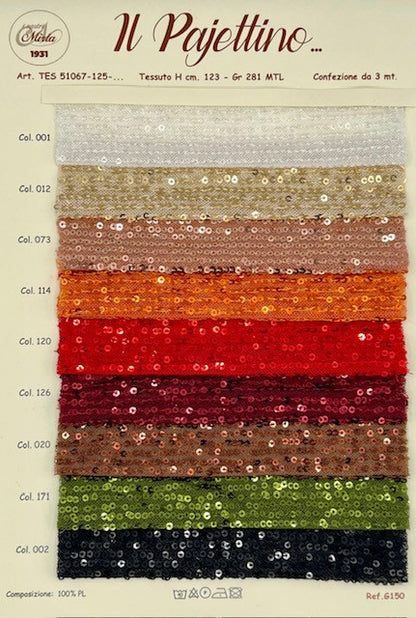 Tessuto Pajettino 50x70 circa