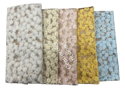 Tessuto pizzo Daisy 50x70