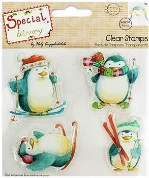 Timbri Special delivery - Pinguini a Natale - HCXCS12