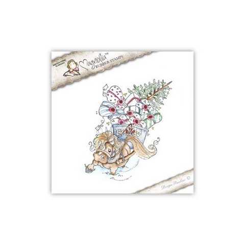 Timbro Magnolia Consegne di Natale WFC-14 Christmas Delivery (w)