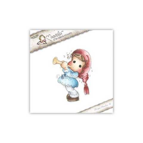Timbro Magnolia Tilda suona la tromba WFC-14 Tilda with Trumpet (w)