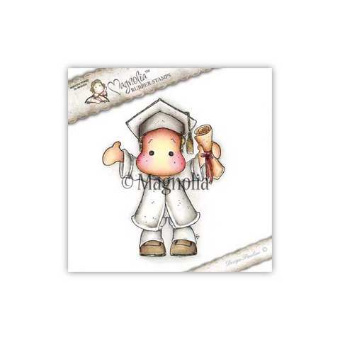 Timbro Magnolia Festa di Laurea Edwin WM-16 I Made it Edwin