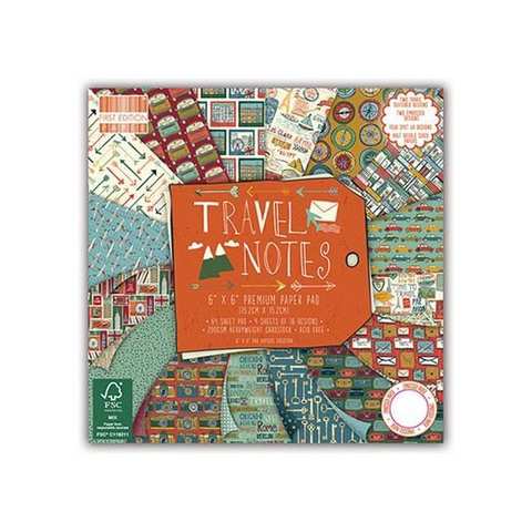 Travel Notes FEPAD106 15x15cm (6"x6")