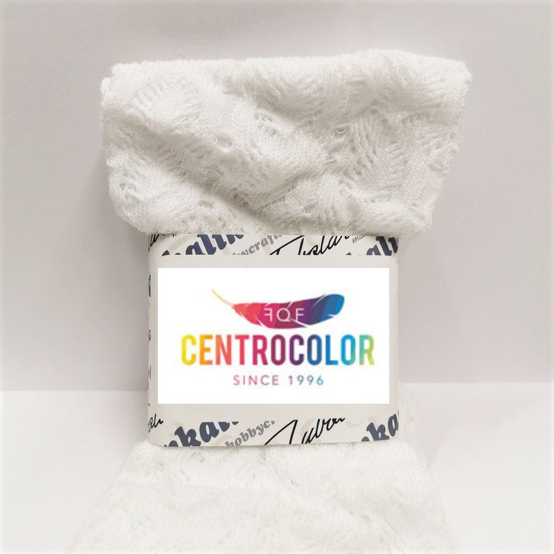 Tubolare Elasticizzato Pizzo Bianco 100 cm
