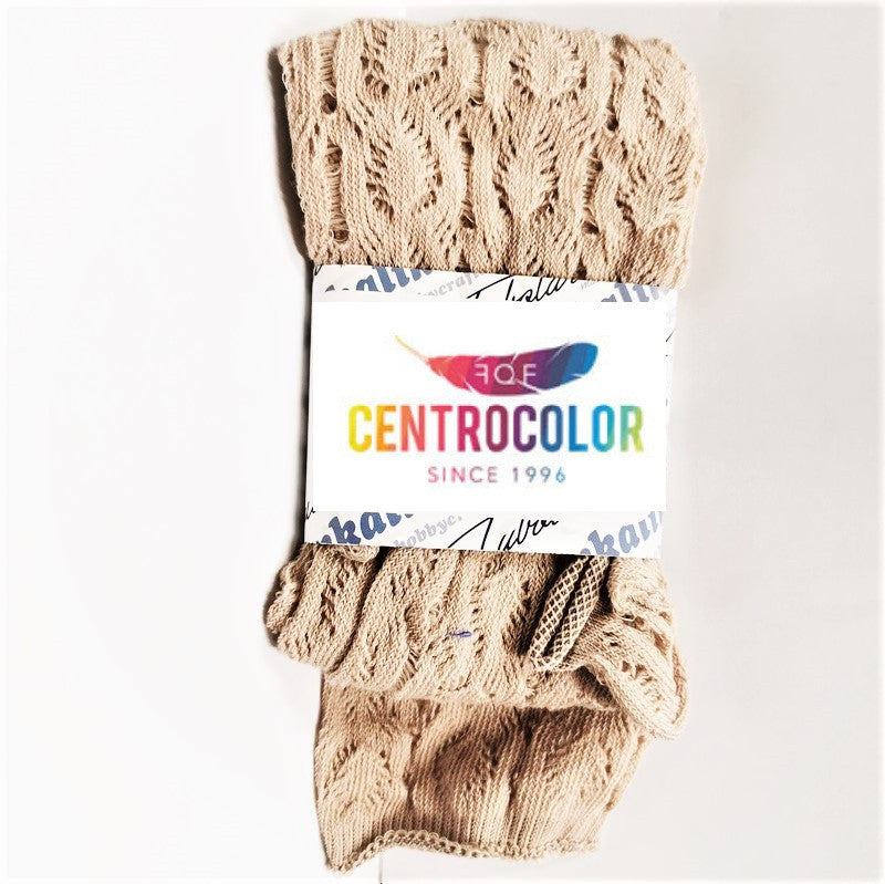 Tubolare Elasticizzato Pizzo Tortora 100 cm