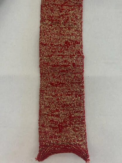 Tubolare lurex largo 7cm al metro