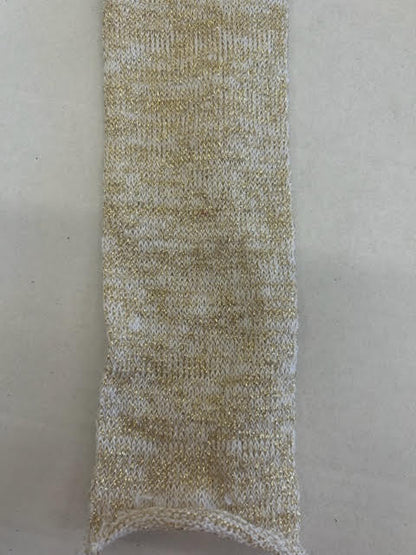 Tubolare lurex largo 7cm al metro